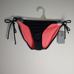Athleta Solid String Bikini Botton Size S